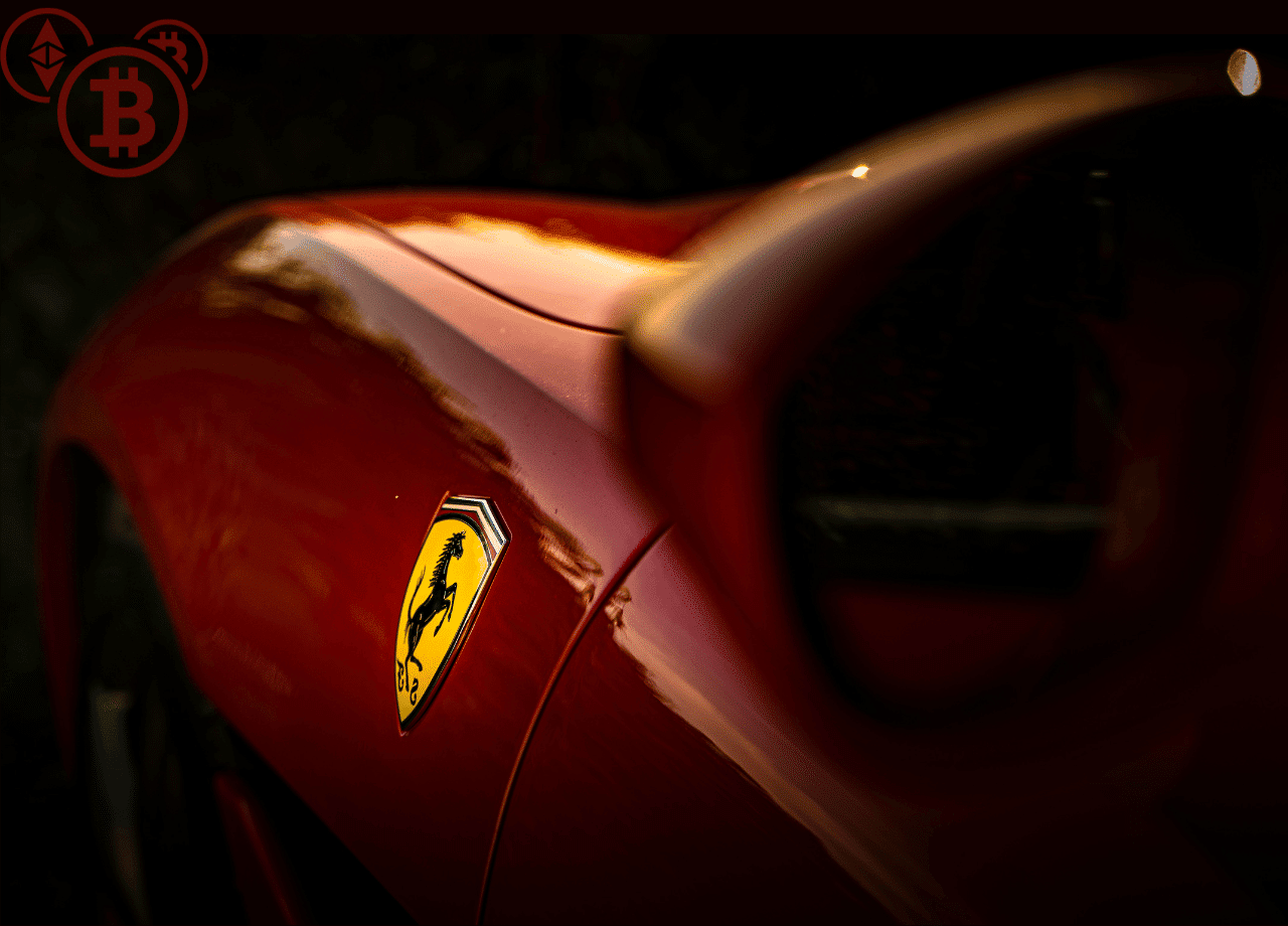 Ferrari vil snart godta betalinger med kryptovaluta